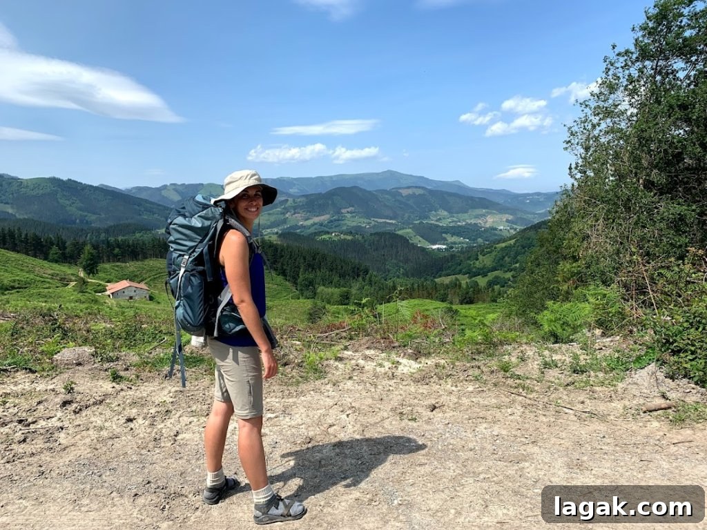Hiking the Camino de Santiago with Celiac Disease: A Practical Guide 10 Jen on the Camino gluten-free