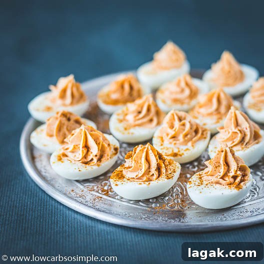 Middle Eastern-Inspired Deviled Eggs | Low-Carb, So Simple
