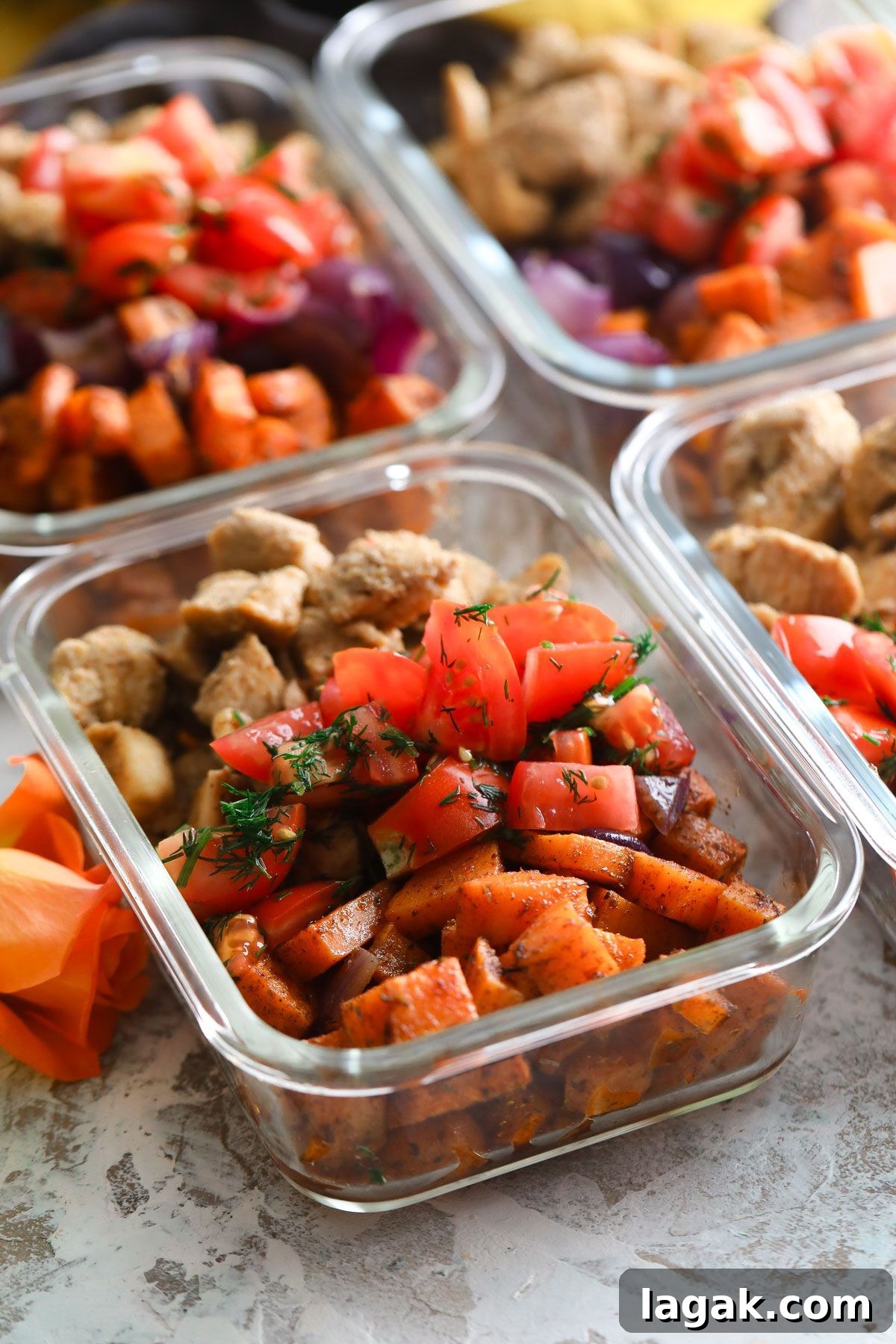 31 High-Protein Clean Eating Recipes to Try This Fall 11 Chicken and Sweet Potato Meal Prep