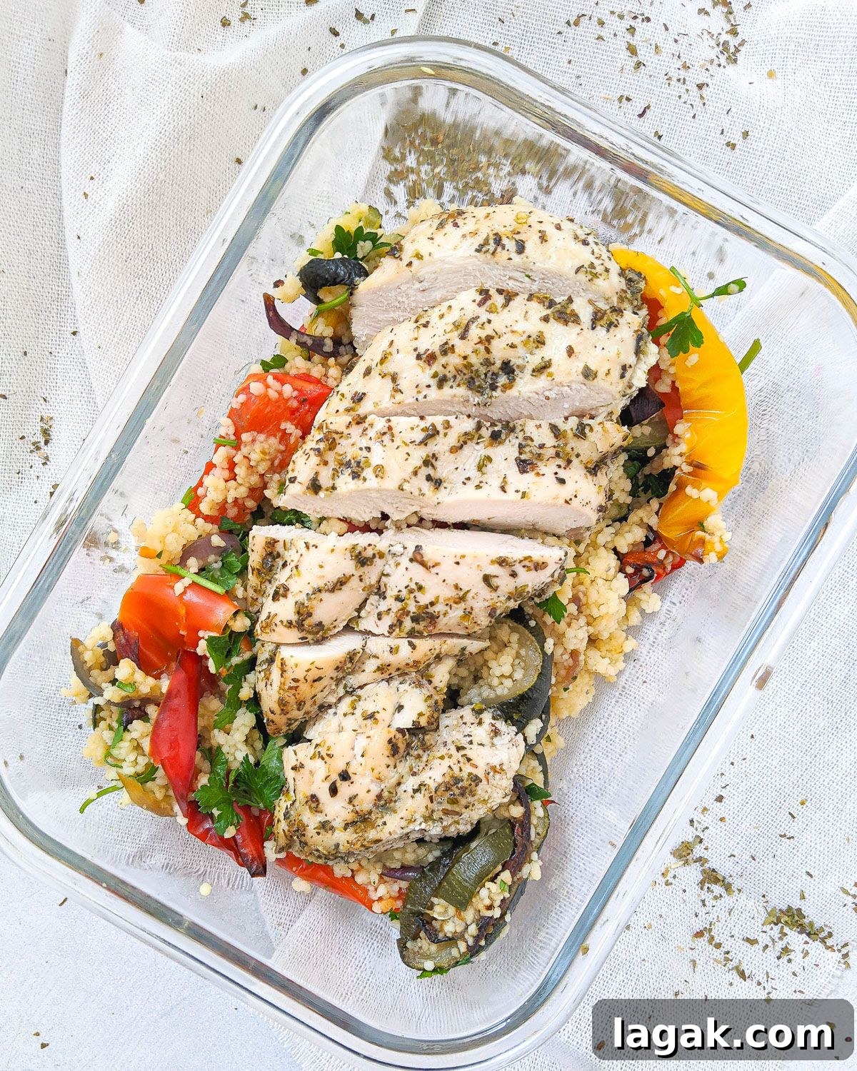 31 High-Protein Clean Eating Recipes to Try This Fall 16 Baked Herb Chicken Breasts with Couscous