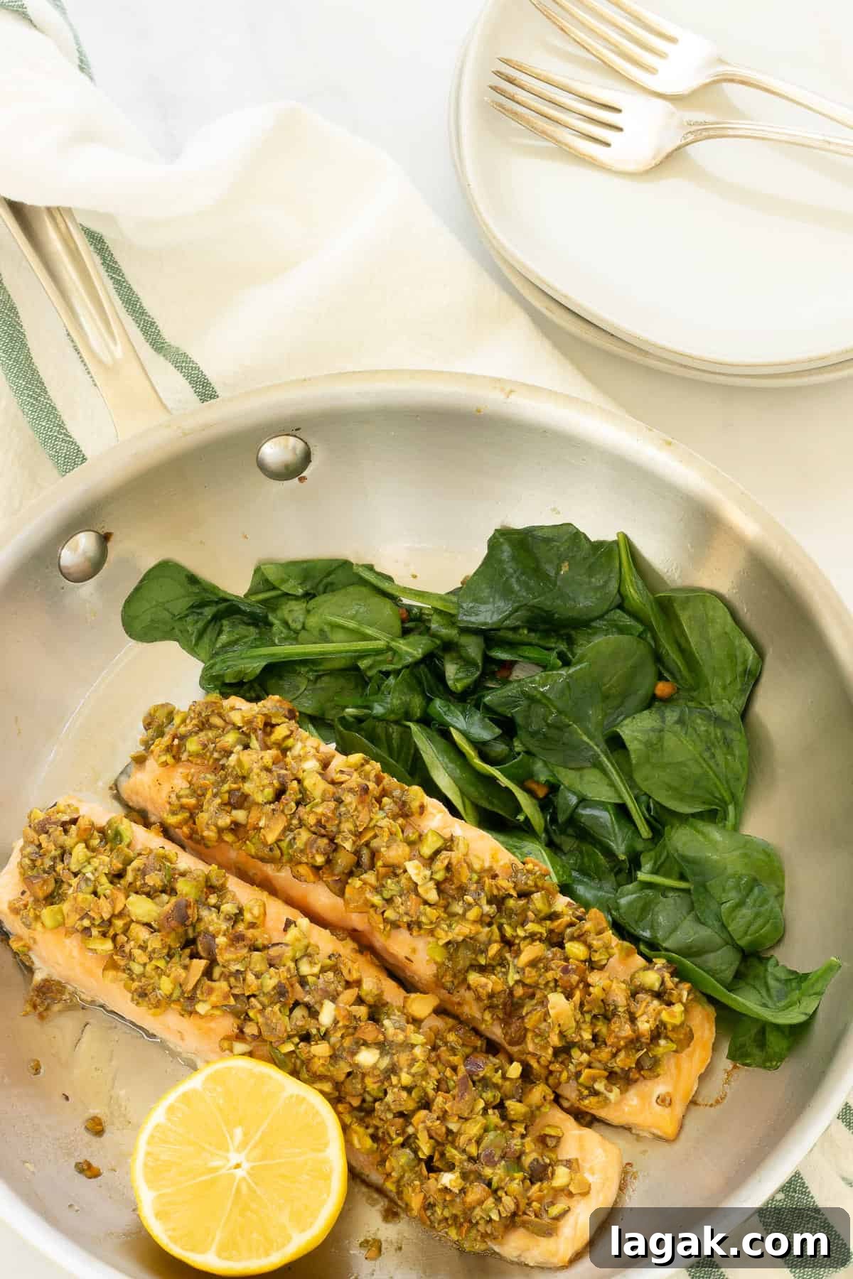 31 High-Protein Clean Eating Recipes to Try This Fall 26 Pistachio Crusted Salmon