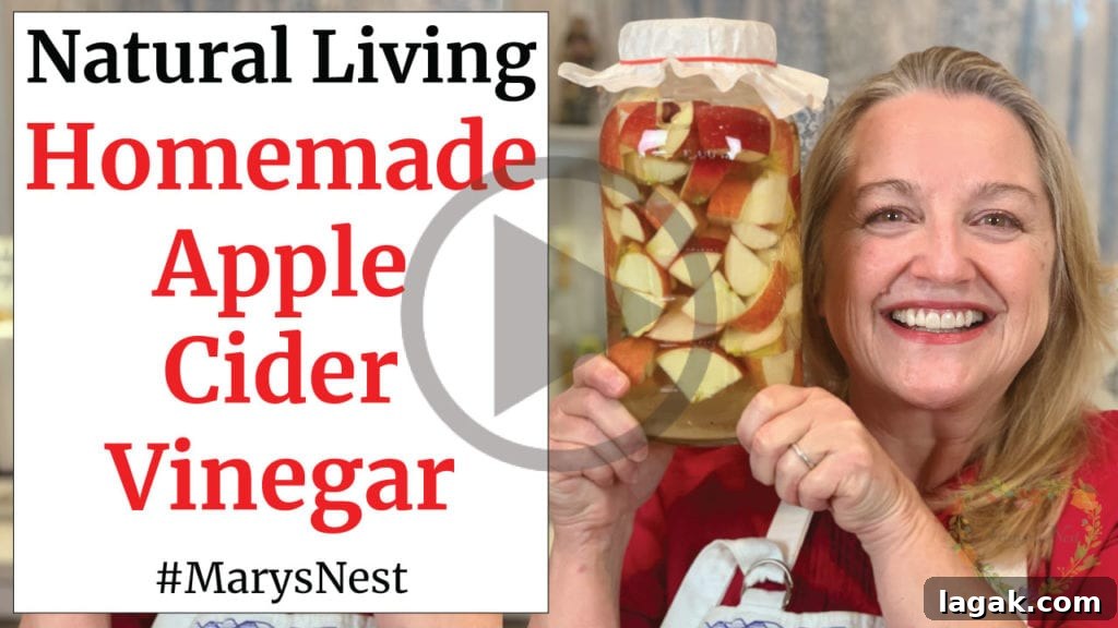 Apple cider vinegar jar