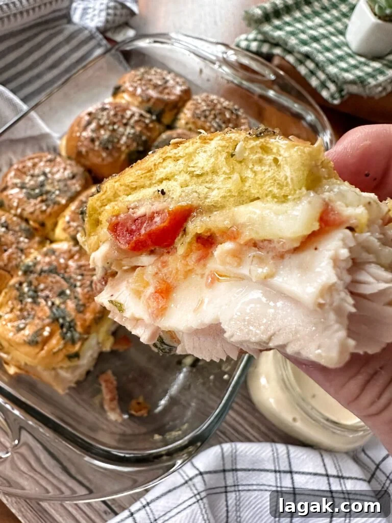 Derby Day Hot Brown Sliders Recipe for Kentucky Party Bites 8 Another close up of a hot brown slider