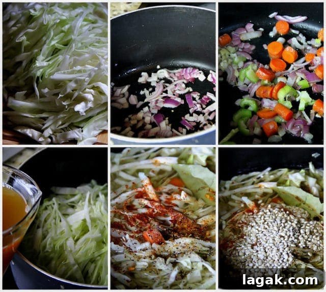 Hearty Cabbage and Barley Soup with Rice 4 Recipe
