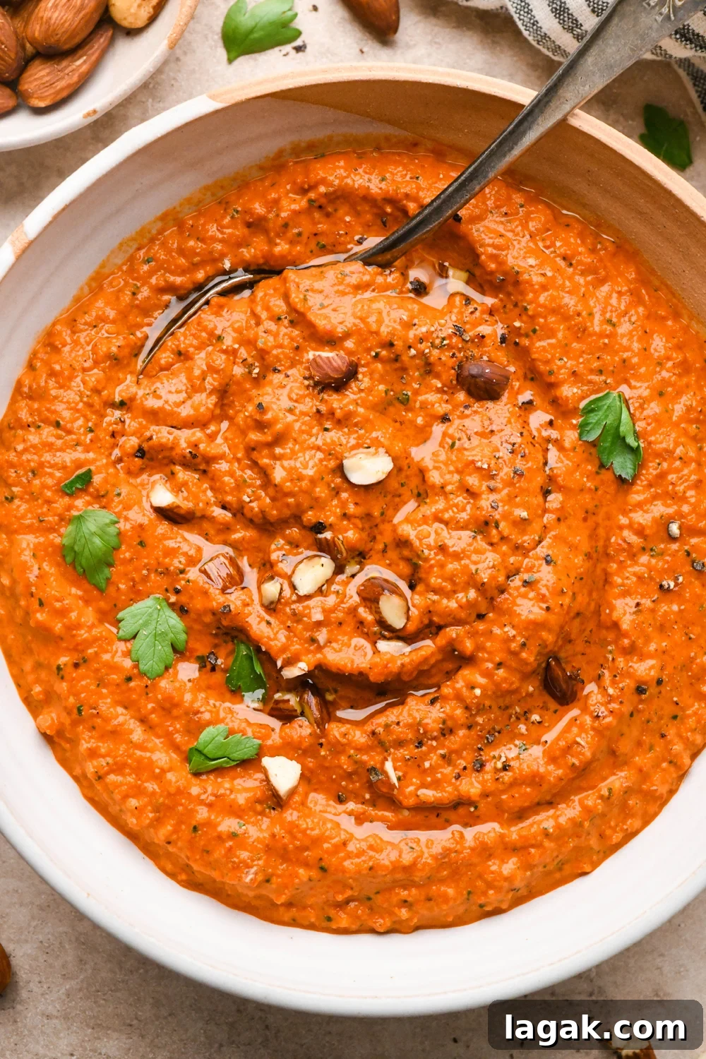 10-Minute Rustic Romesco Sauce (Dairy-Free) 9 img 1927 8