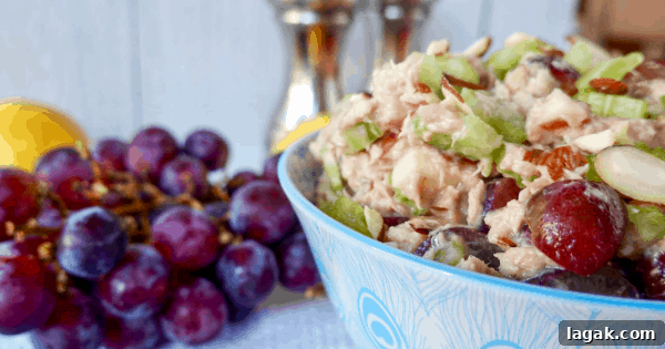 Delicious Apple Grape Almond Tuna Salad Recipe