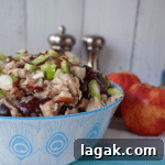 Apple, Grape & Almond Tuna Salad Recipe with Crunchy Apples 4 Apple Grape Almond Tuna Salad