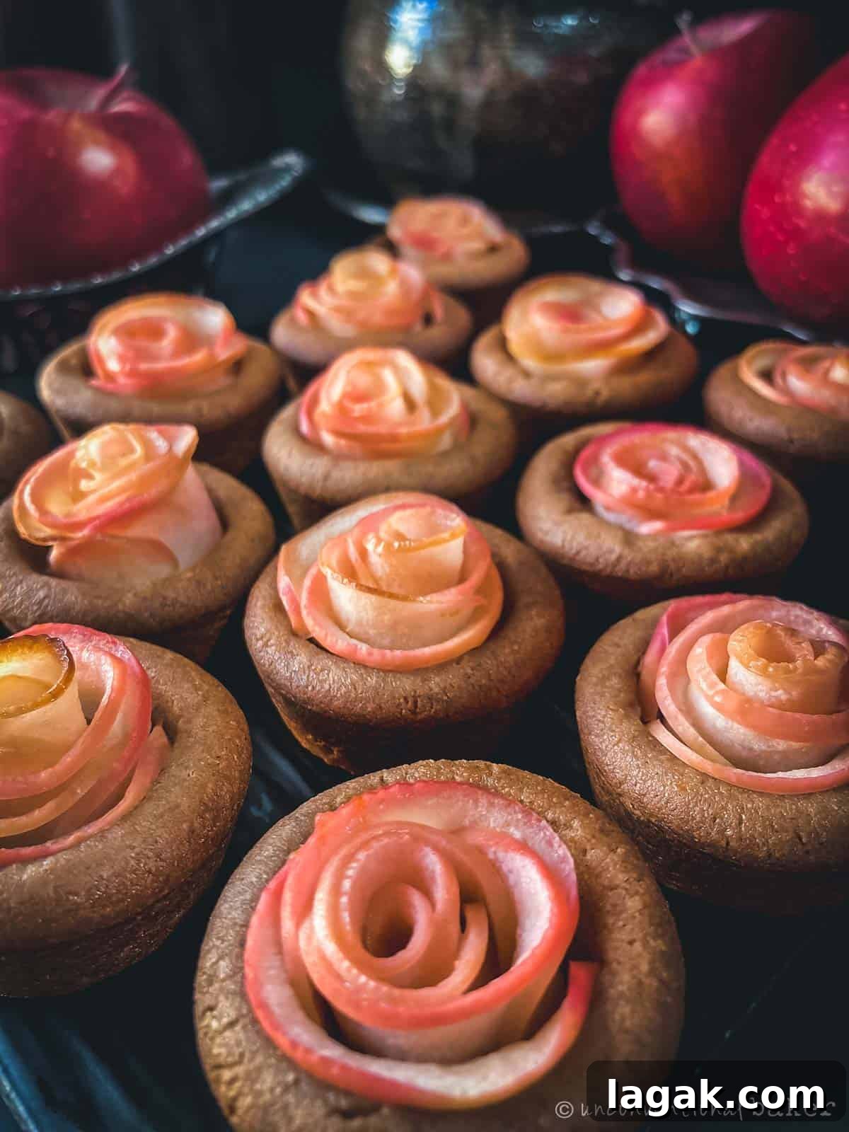 Apple Rosette Cookie Recipe: Crisp, Buttery Pastry Roses 5 gluten-free apple rosette cookies
