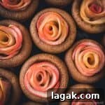 apple rosette cookie tarts (gluten-free, vegan)