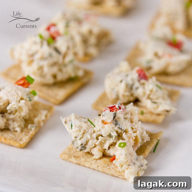 Creamy Chicken Pimento Spread -- delicious spread for crackers Creamy Chicken Pimento Spread -- delicious spread for crackers