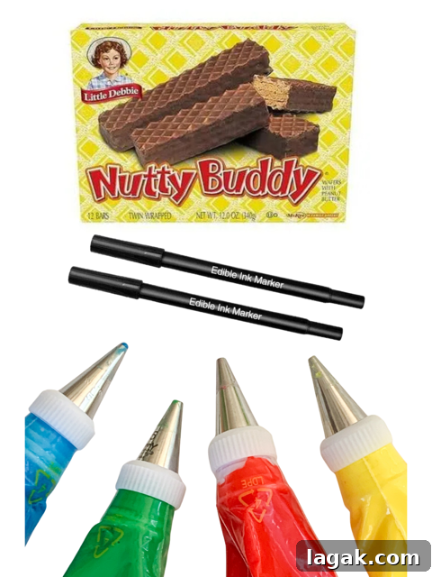 Nutty Buddy Crayons: Fun Peanut Butter Sandwich Toy Candy 4 img 23155 3