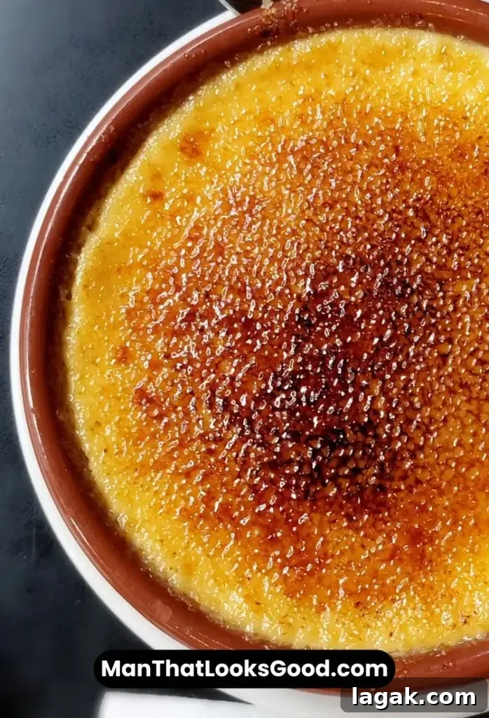 Emile Henry Crème Brûlée Dish: Master Classic Dessert at Home 3 Crème Brûlée closeup