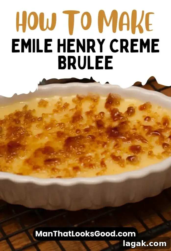 Emile Henry Crème Brûlée Dish: Master Classic Dessert at Home 5 Crème Brûlée with berries