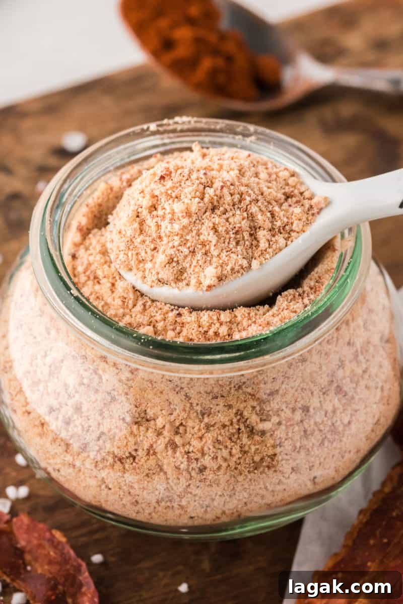Smoky Bacon Salt: Flavorful Seasoning for Meat, Veggies & Snacks 2 img 25300 1