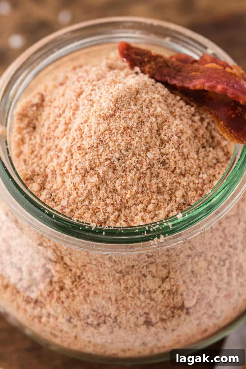 Smoky Bacon Salt: Flavorful Seasoning for Meat, Veggies & Snacks 8 img 25300 6