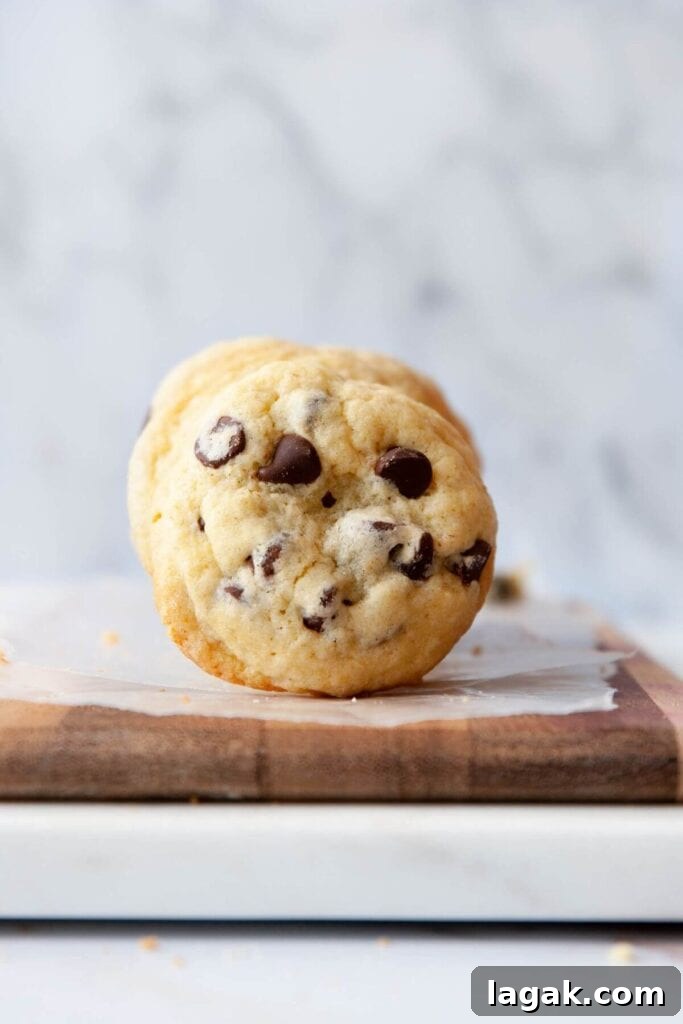 Classic Chocolate Chip Cookies Made Without Brown Sugar 3 thick chocolate chip cookie without brown sugar