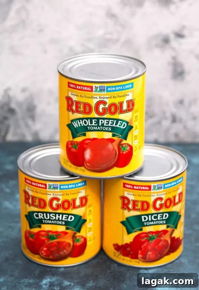 tower of red gold tomatoes products