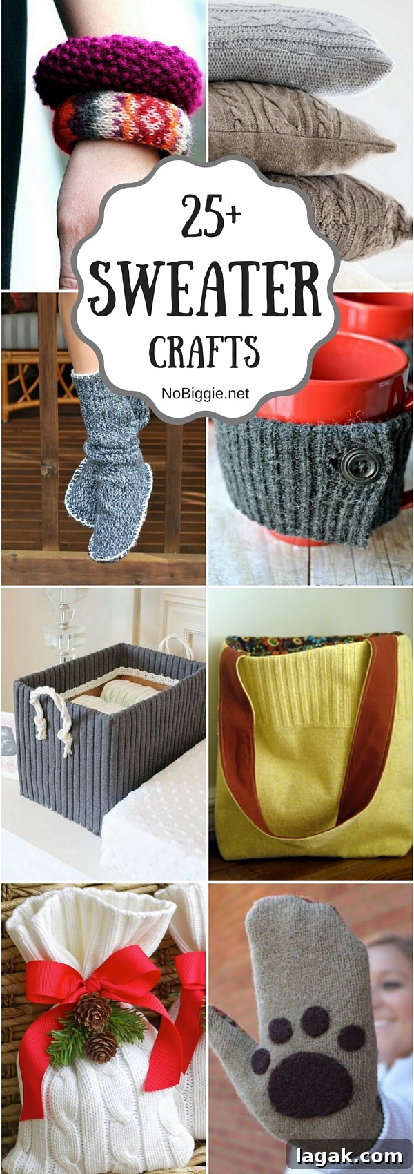 25+ Cozy Sweater Craft Ideas for Stylish DIY Projects 2 25+ sweater crafts | NoBiggie.net