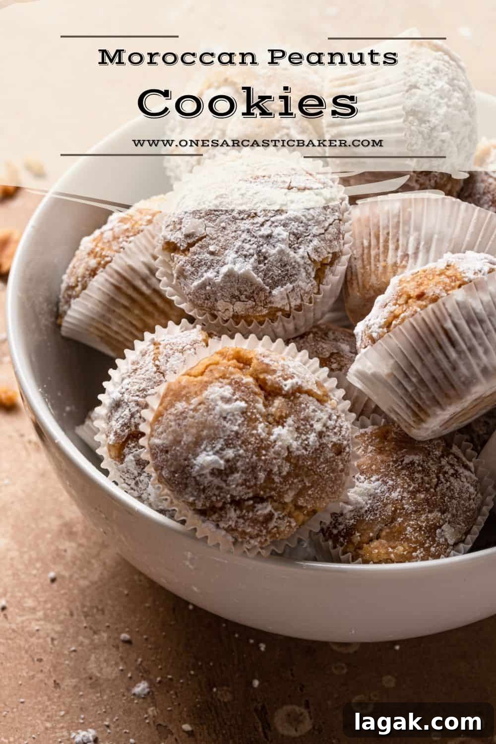 Moroccan Peanut Cookies Recipe — Crispy Spiced Treats 11 Soft and chewy Moroccan Peanuts cookies