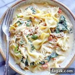 Creamy Velveeta One-Pot Chicken, Spinach & Tomato Pasta 10 one pot chicken spinach tomato pasta