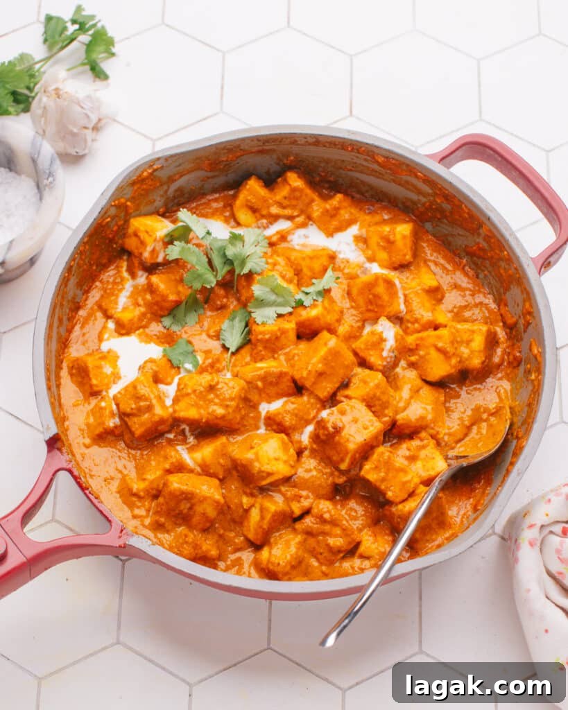 Homemade Paneer: Step-by-Step Recipe for Fresh Indian Cheese 8 Butter Paneer in pan