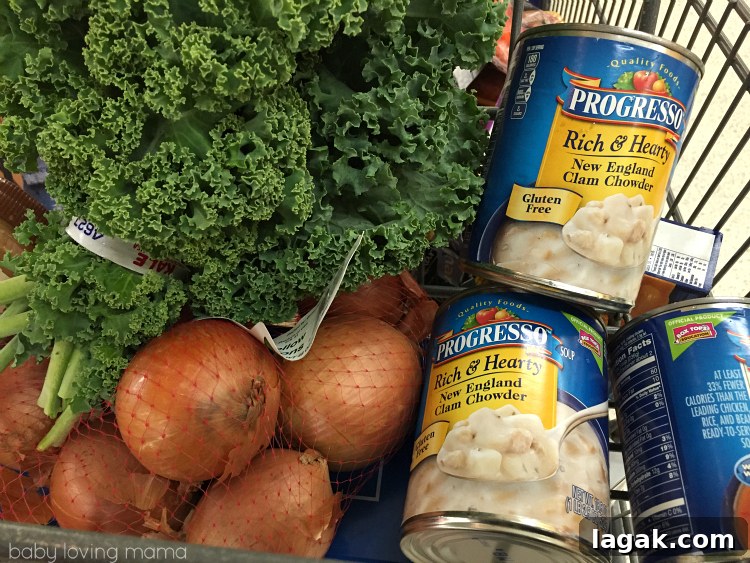 Cheesy Bacon & Chive Biscuits with Progresso Soup Pairing 4 Progresso Soup in my Walmart Cart