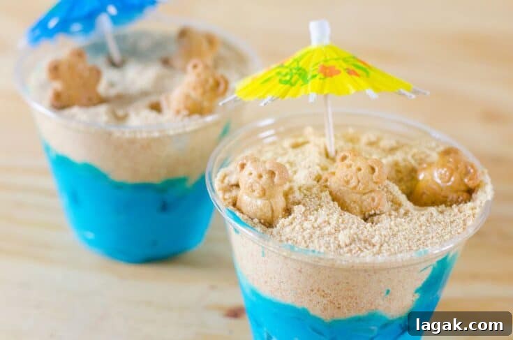 Sand Bucket Beach Bears Cups