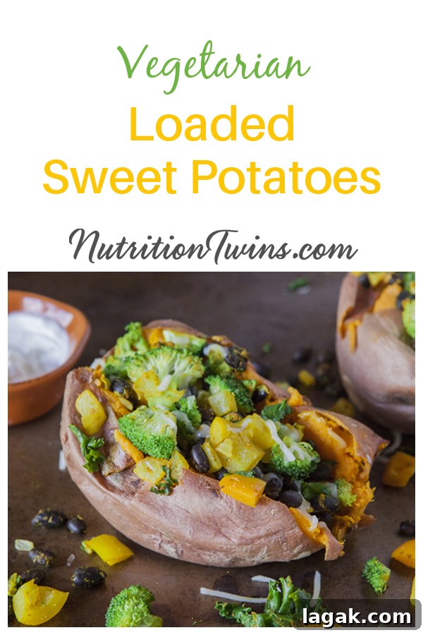 Ingredients for Vegetarian Loaded Sweet Potato