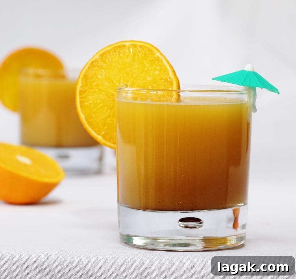 Sparkling Pomegranate Appletiser Mocktail Recipe 4 Orange and pomegranate molasses mocktail