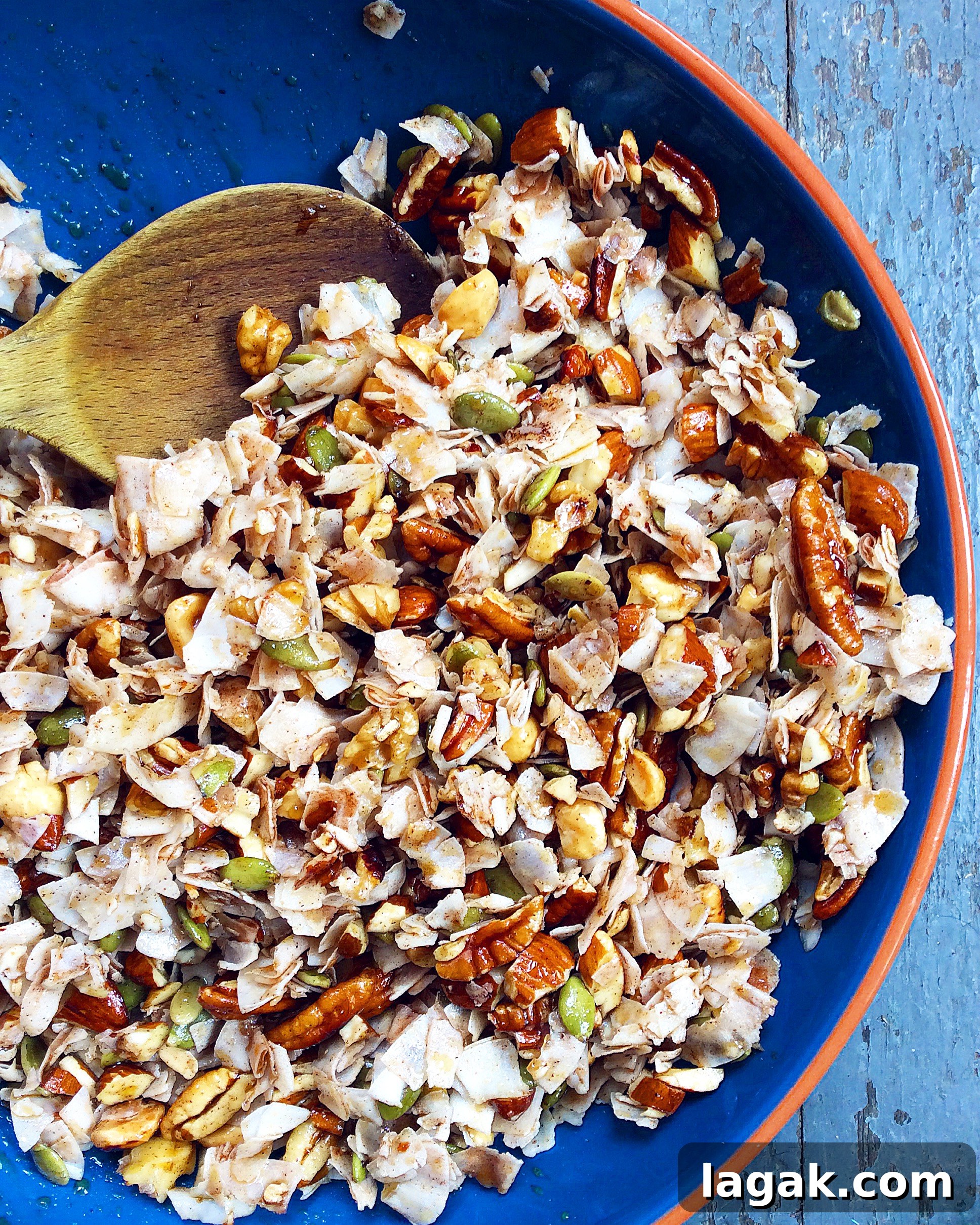 Maple Olive Oil Grain-Free Granola — Crunchy Low-Carb Snack 4 Grain-Free Maple & Olive Oil Granola