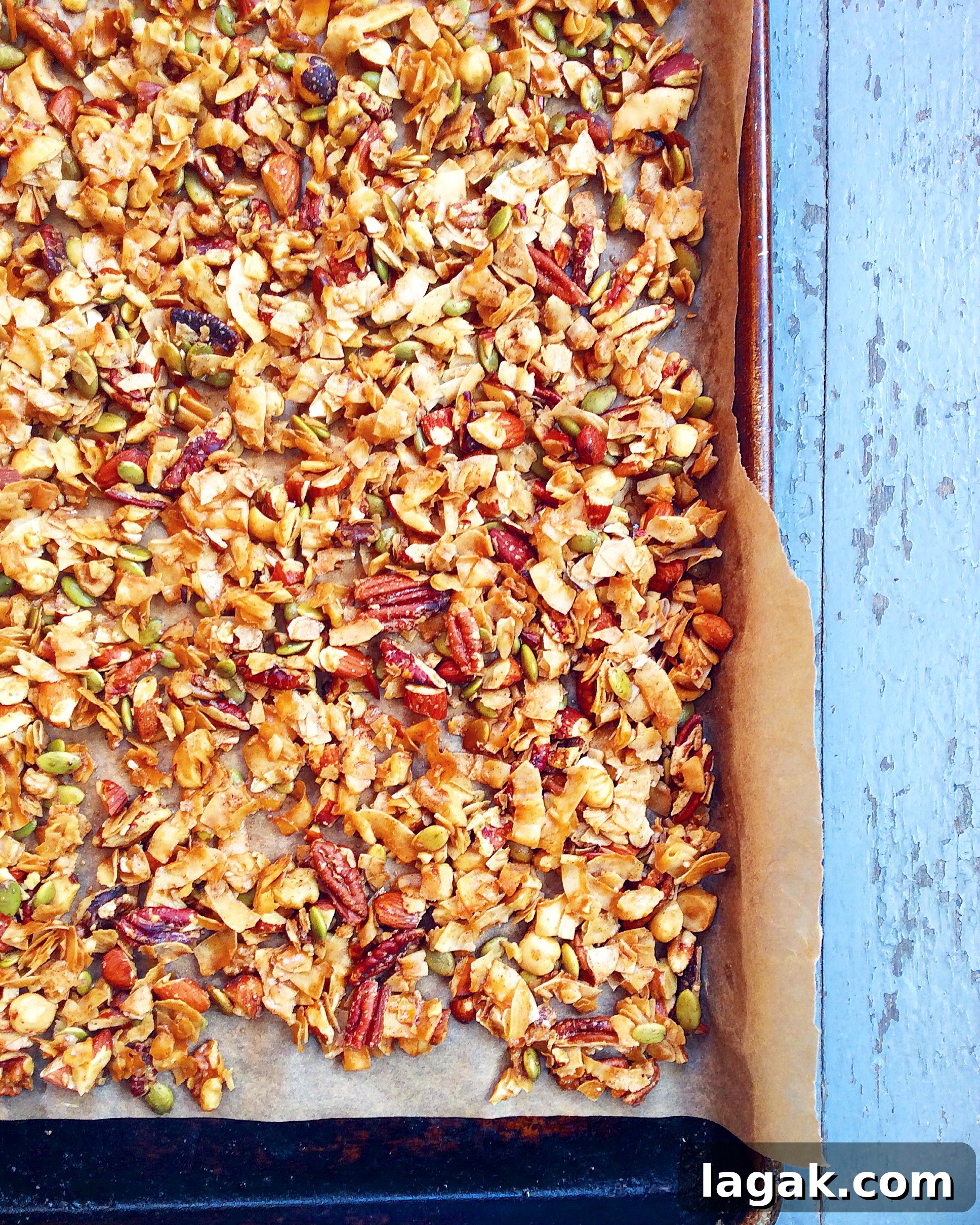 Maple Olive Oil Grain-Free Granola — Crunchy Low-Carb Snack 6 Grain-Free Maple & Olive Oil Granola