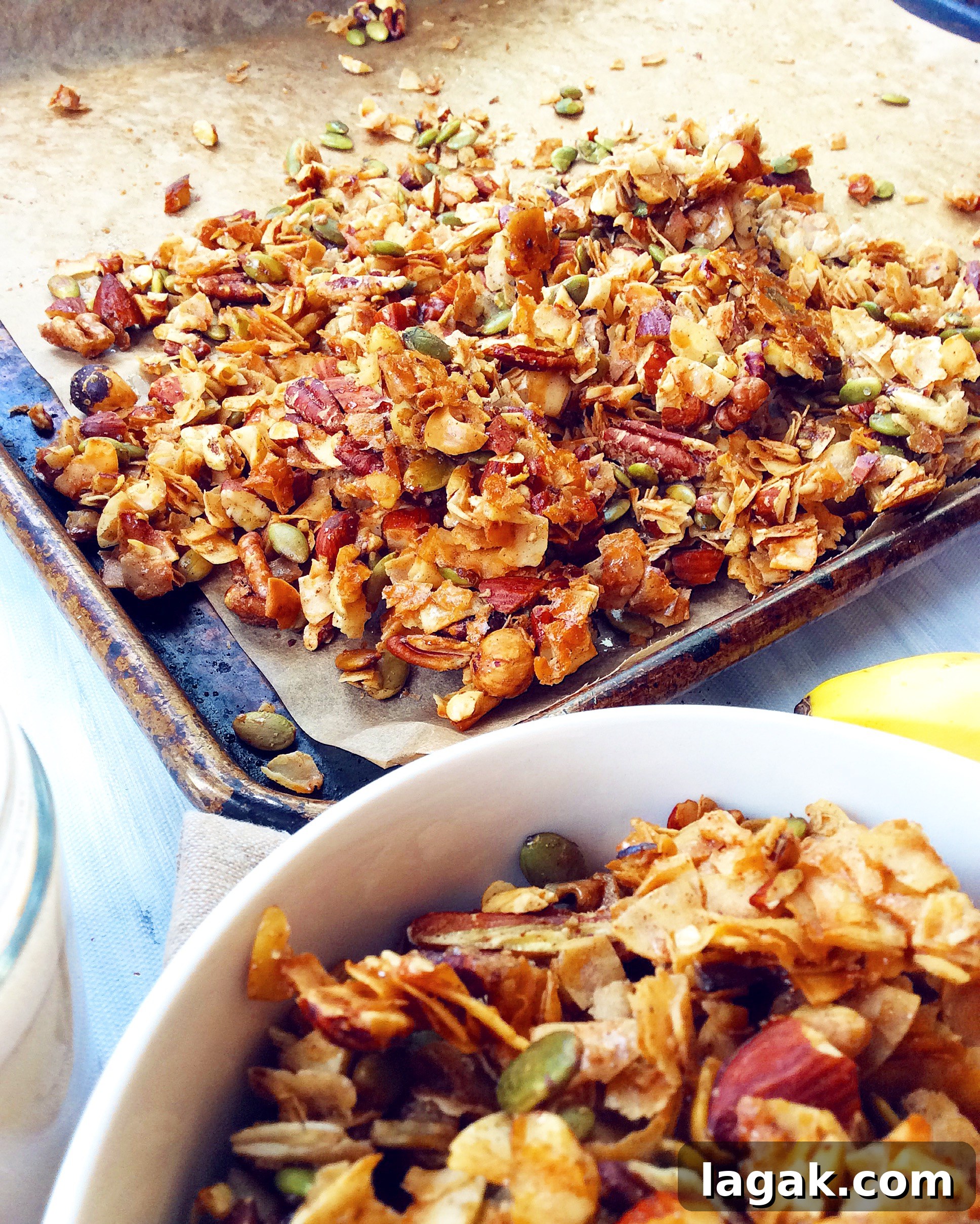 Maple Olive Oil Grain-Free Granola — Crunchy Low-Carb Snack 7 Grain-Free Maple & Olive Oil Granola