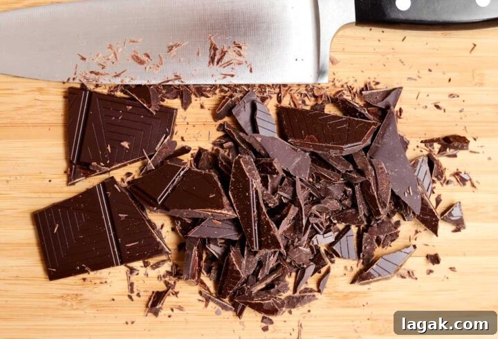 Instant Chocolate Mousse with One Ingredient — Quick Recipe 5 chopped dark chocolate