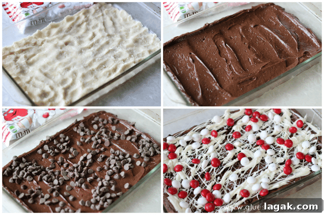 These black and white peppermint brownies combine a sugar cookie, brownie, two types of chocolate, and M&Ms White Chocolate Peppermint Candies. Absolutely beautiful and perfect to give to friends this holiday season!