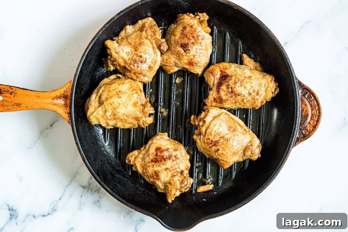 Instant Pot Filipino Chicken Adobo Recipe — Quick Authentic Flavor 5 chicken adobo on a grill pan to broil