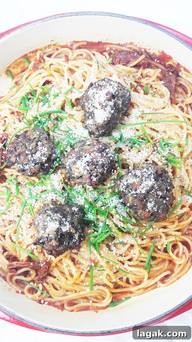 Vegetarian lentil meatballs