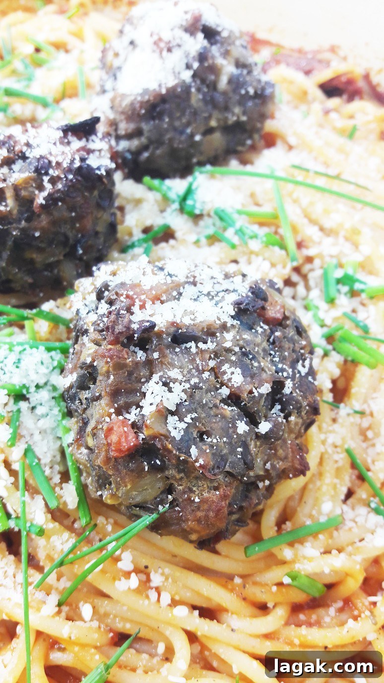 Vegetarian lentil meatballs