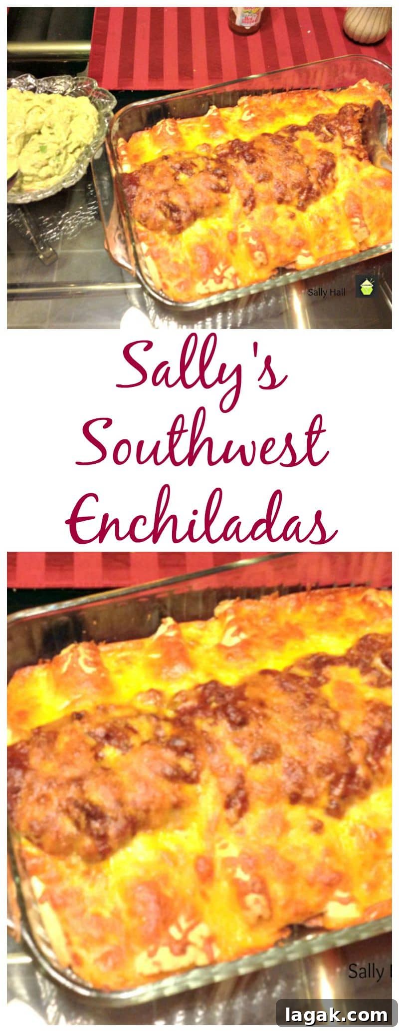 Sally’s Southwest Enchiladas — Classic Flavorful Recipe 3 Southwest Enchiladas - Dinner in under 30 minutes!