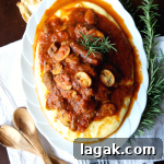 Italian Holiday Feast: Polenta with Sausage & Mushrooms + Baci Chocolate Cake 2 img 4682 12
