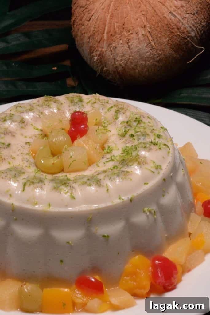 Haitian Blancmange Recipe: Coconut Gelatin Dessert Guide 2 haitian Blancmange