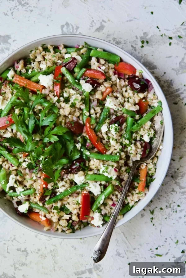 Mediterranean Barley Salad