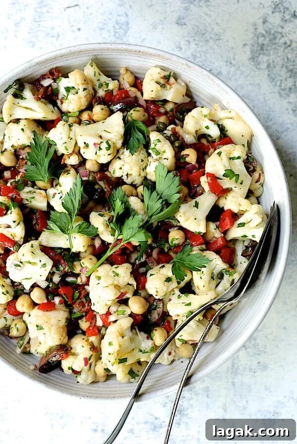 Sicilian Cauliflower Salad