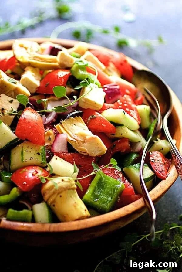 Greek Vegetable Salad