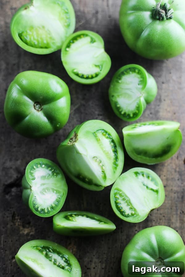 Homemade Green Tomato Ketchup Recipe: Tangy, Fresh & Preservative-Free 3 Ingredients for ketchup on a wooden board