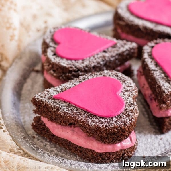 Quick Tiramisu Dip — Ready in 5 Minutes 11 Mini-Naked-Chocolate-Cake-Hearts