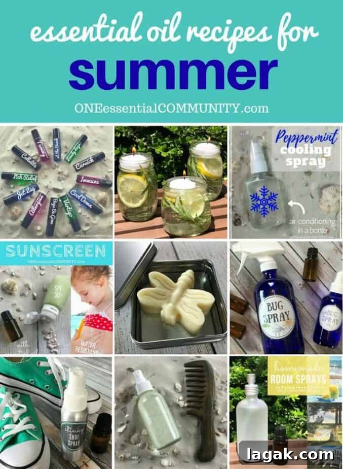 25+ Summer Essential Oil Diffuser Blends (+ Free Printable) 13 40 favorite essential oil recipes for summer