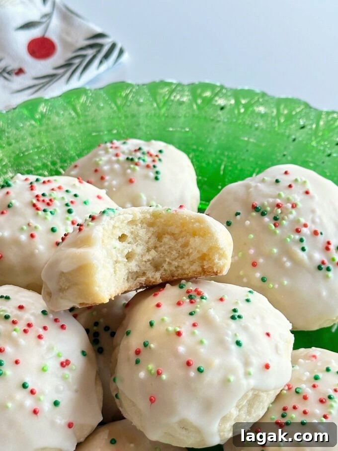 Italian Ricotta Cookies.