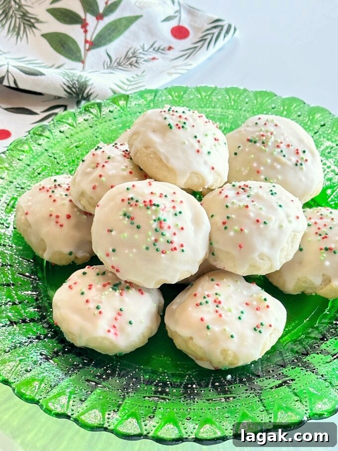 Italian Ricotta Cookies.