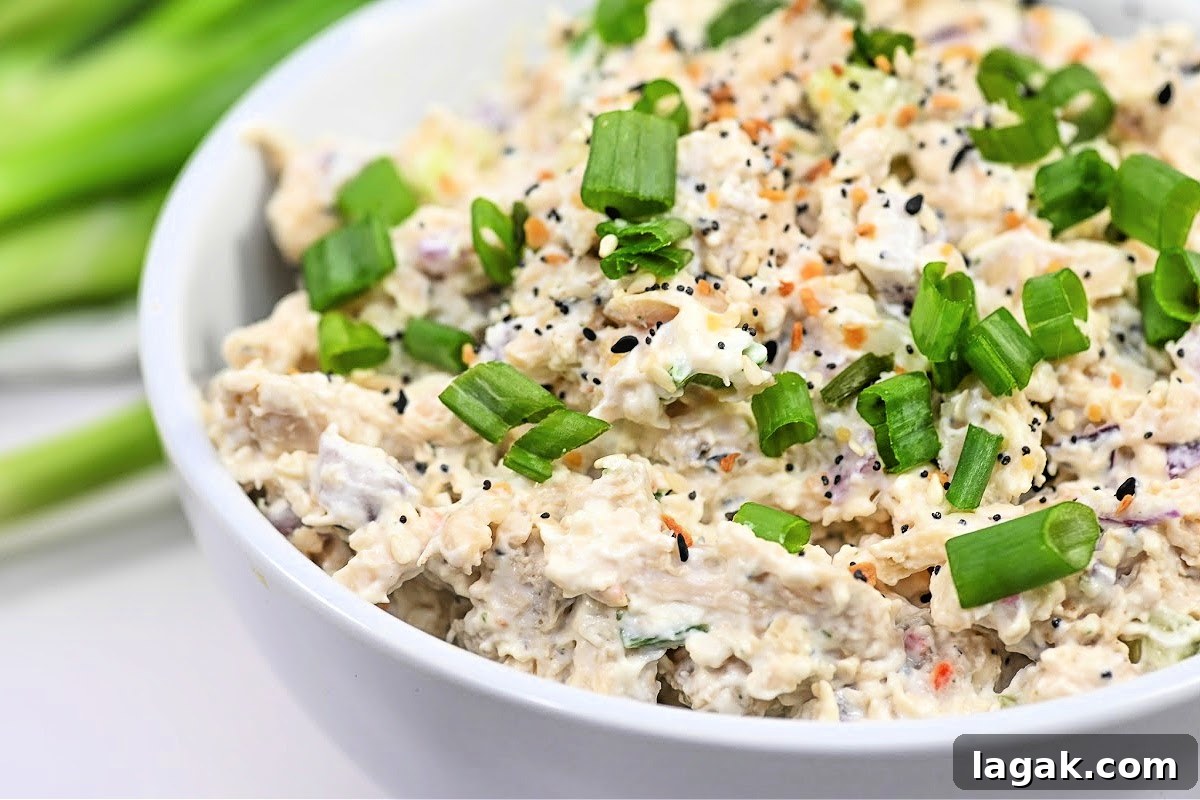 Keto Everything Bagel Chicken Salad Recipe with Creamy Dressing 6 Keto Everything Bagel Chicken Salad