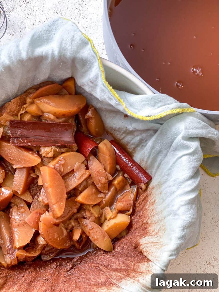 separate bowl of apple fiber in bowl
